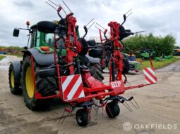 2018 Spider 815/8 Mounted rotary hay tedder full