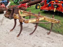 Bracey mounted 2.5m rigid tyne cultivator full