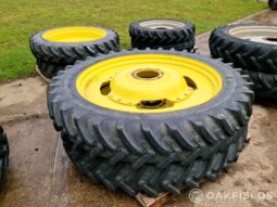 John Deere rowcrop wheels – 320/90 R50 & 270/95 R38 full