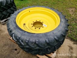 John Deere rowcrop wheels – 320/90 R50 & 270/95 R38 full