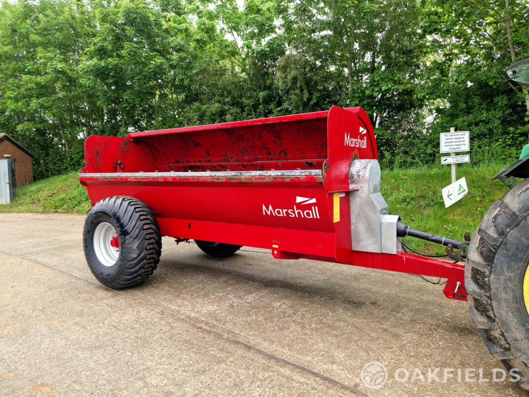 2022 Marshall MS105 9 Ton Rotary muck spreader