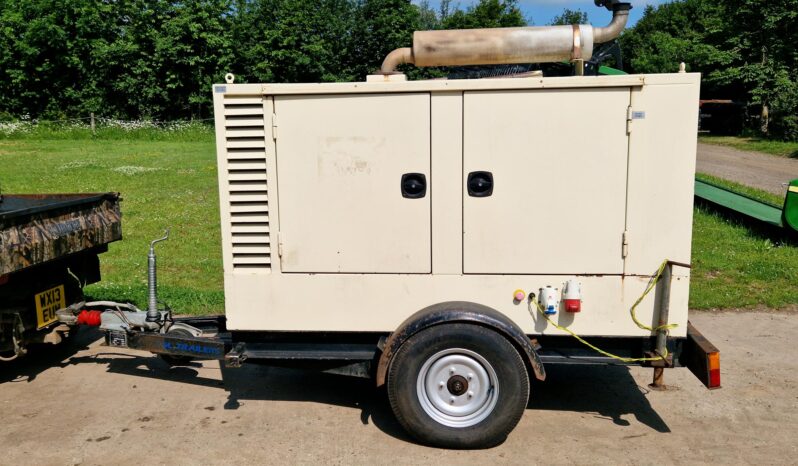 SWAN B27P 27 kVA trailed generator full