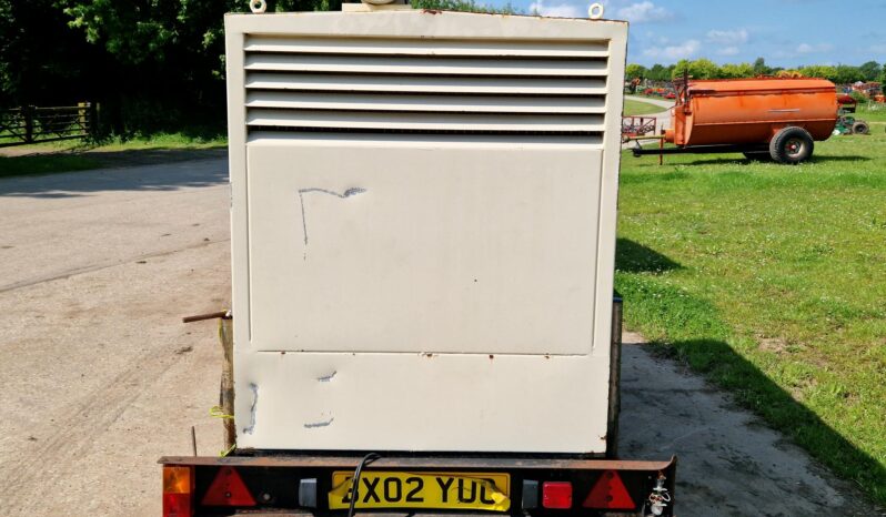 SWAN B27P 27 kVA trailed generator full