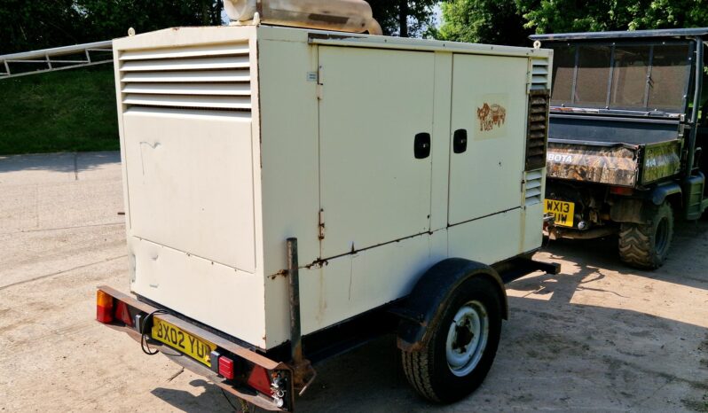 SWAN B27P 27 kVA trailed generator full