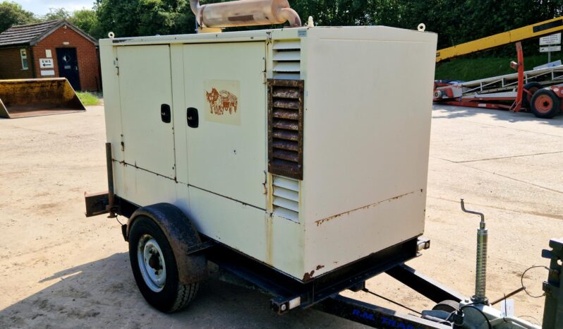 SWAN B27P 27 kVA trailed generator full