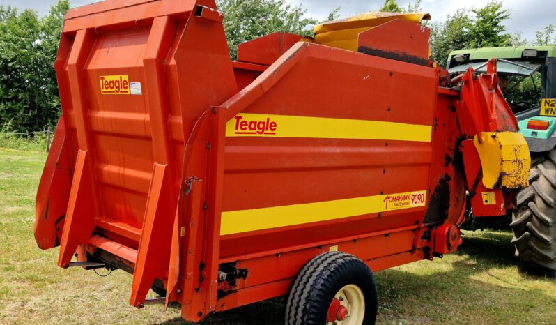 2010 Teagle Tomahawk 9090 Bale shredder full