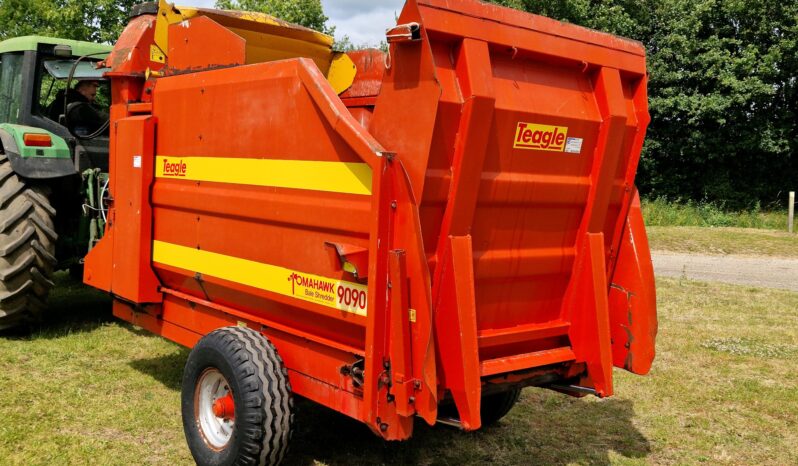 2010 Teagle Tomahawk 9090 Bale shredder full