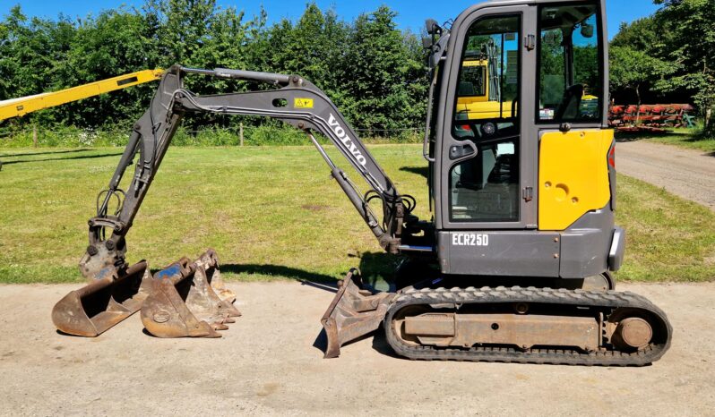 2018 Volvo ECR25D 2.5 Ton Excavator full