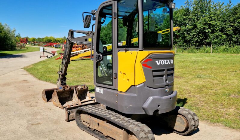 2018 Volvo ECR25D 2.5 Ton Excavator full