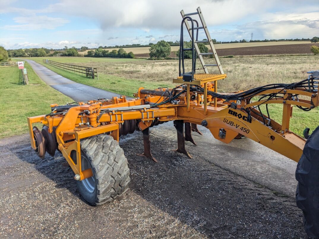 2018 Brock-Ag Sub V450 4.5m trailed subsoiler