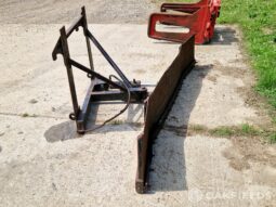 JCB hydraulic angle snow plough / grader full