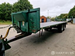 2012 Bailey 14 Ton tandem axle flat trailer full