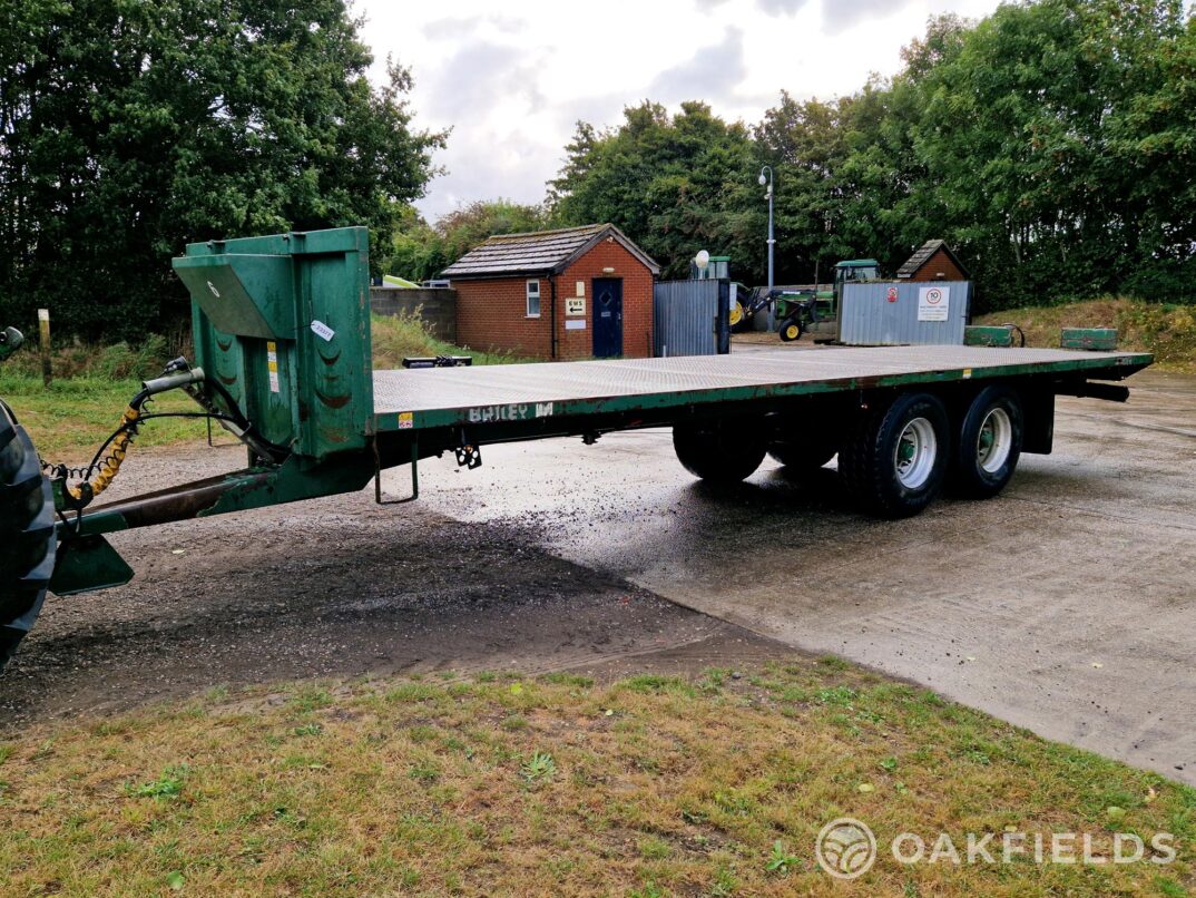 2012 Bailey 14 Ton tandem axle flat trailer