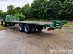 2012 Bailey 14 Ton tandem axle flat trailer full