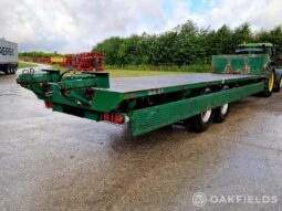 2012 Bailey 14 Ton tandem axle flat trailer full