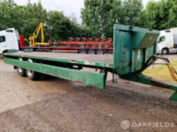 2012 Bailey 14 Ton tandem axle flat trailer full