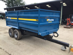 FLEMING TR8 8 TON TIPPING TRAILER full