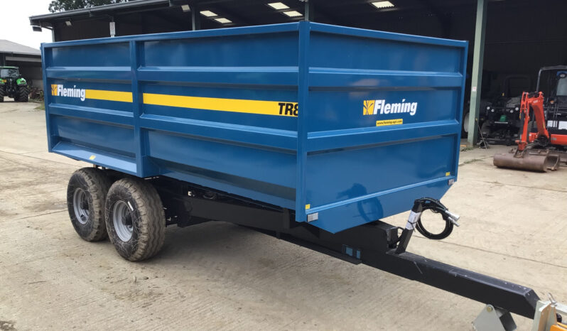 FLEMING TR8 8 TON TIPPING TRAILER full