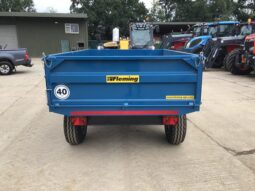 FLEMING TR4 4 TON TIPPING TRAILER full