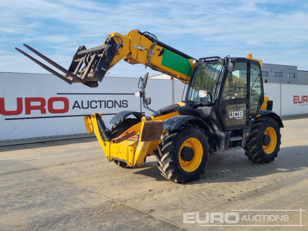 2017 JCB 535-125 Hi Viz Telehandlers For Auction: Leeds – 23rd, 24th, 25th, 26th October @ 08:00am