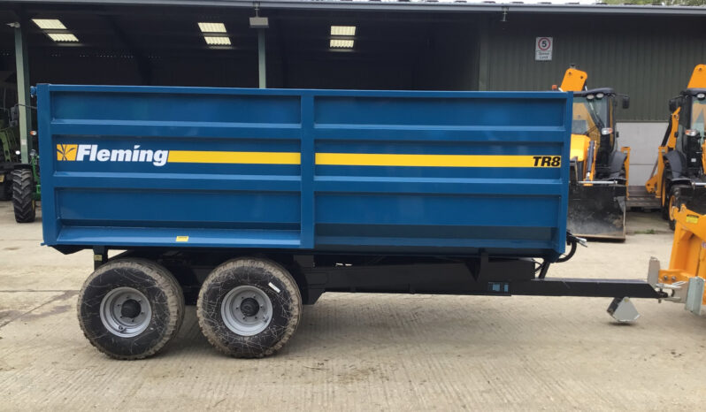 FLEMING TR8 8 TON TIPPING TRAILER full