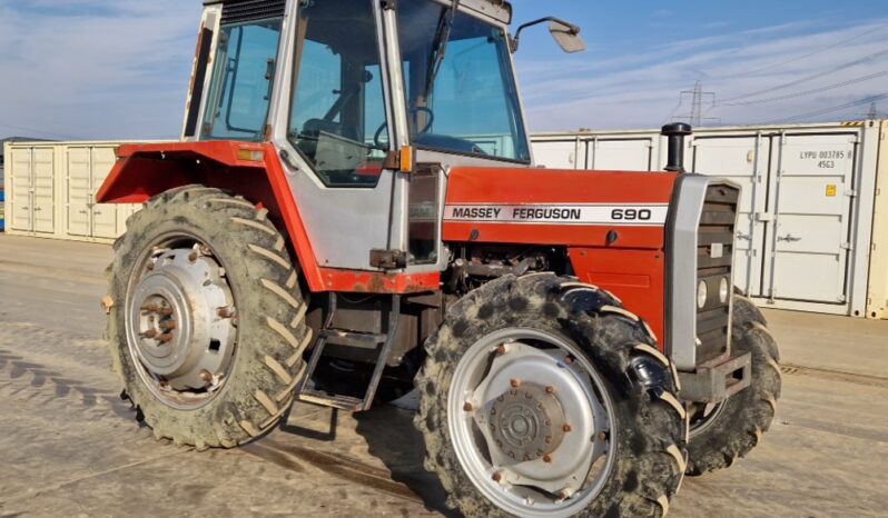 Massey Ferguson MF690 Tractors For Auction: Leeds – 23rd, 24th, 25th, 26th October @ 08:00am full