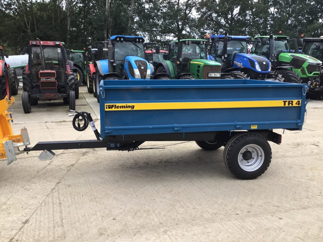 FLEMING TR4 4 TON TIPPING TRAILER