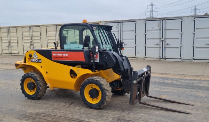 2019 JCB 520-40 Telehandlers For Auction: Leeds – 23rd, 24th, 25th, 26th October @ 08:00am full