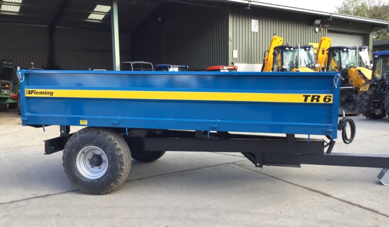 FLEMING TR6 TIPPING TRAILER full