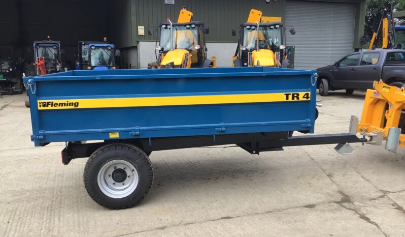 FLEMING TR4 4 TON TIPPING TRAILER full