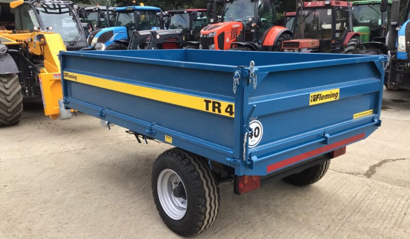 FLEMING TR4 4 TON TIPPING TRAILER full