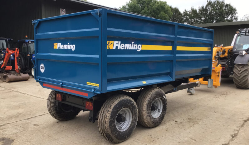 FLEMING TR8 8 TON TIPPING TRAILER full