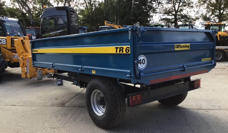 FLEMING TR6 TIPPING TRAILER full