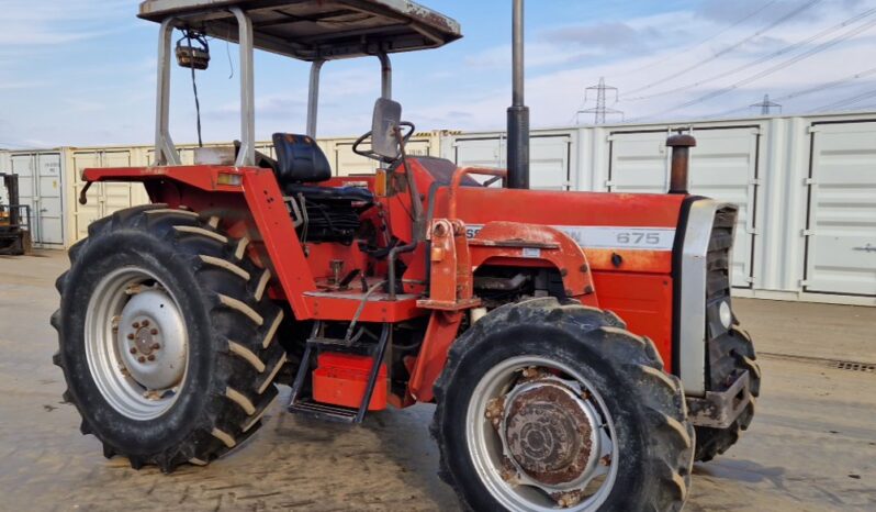 Massey Ferguson MF675 Tractors For Auction: Leeds – 23rd, 24th, 25th, 26th October @ 08:00am full