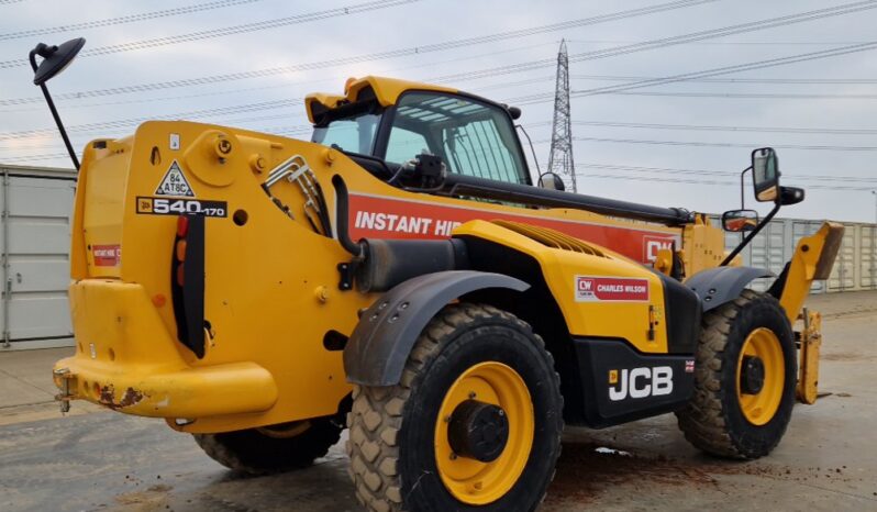 2018 JCB 540-170 Telehandlers For Auction: Leeds – 23rd, 24th, 25th, 26th October @ 08:00am full