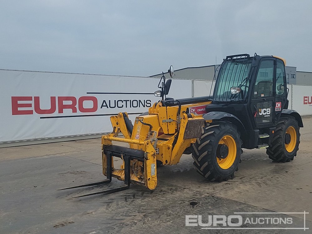 2018 JCB 535-125 Hi Vis Telehandlers For Auction: Leeds – 23rd, 24th, 25th, 26th October @ 08:00am