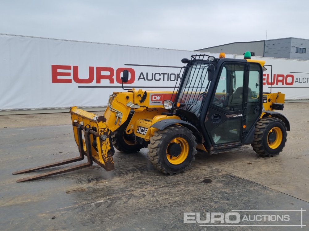 2019 JCB 525-60 Hi Viz Telehandlers For Auction: Leeds – 23rd, 24th, 25th, 26th October @ 08:00am