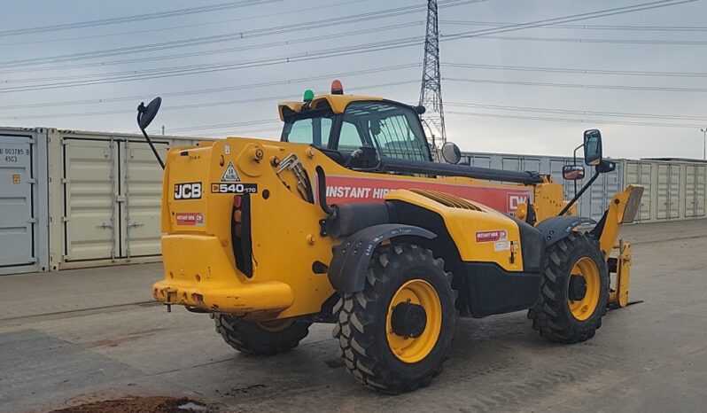 2018 JCB 540-170 Telehandlers For Auction: Leeds – 23rd, 24th, 25th, 26th October @ 08:00am full