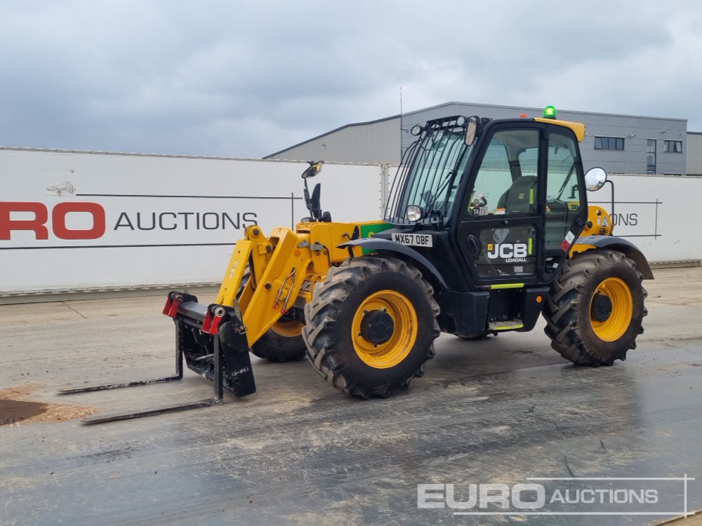 2017 JCB 531-70 Telehandlers For Auction: Leeds – 23rd, 24th, 25th, 26th October @ 08:00am