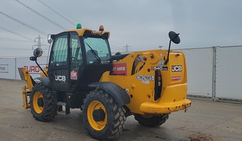 2018 JCB 540-170 Telehandlers For Auction: Leeds – 23rd, 24th, 25th, 26th October @ 08:00am full