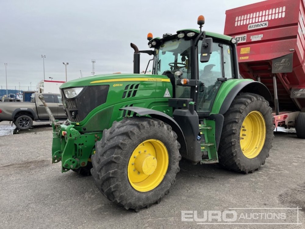 2022 John Deere 6155M Tractors For Auction: Leeds – 23rd, 24th, 25th, 26th October @ 08:00am