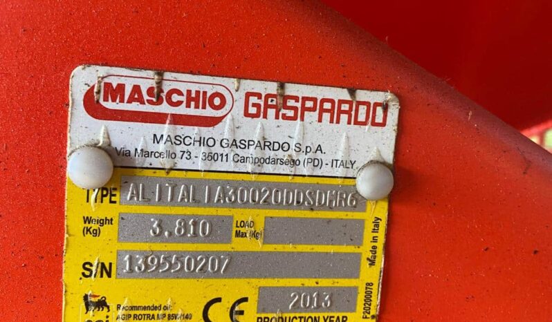 Maschio ALITALIA 3 + 3M DMR Power Harrow full