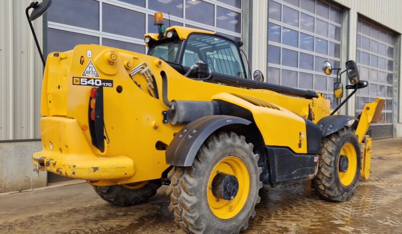 2017 JCB 540-170 Telehandlers For Auction: Leeds – 23rd, 24th, 25th, 26th October @ 08:00am full