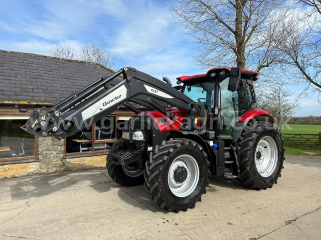 2017 CASE MAXXUM 125 TRACTOR C/W QUICKE Q6S LOADER 47,950 + VAT