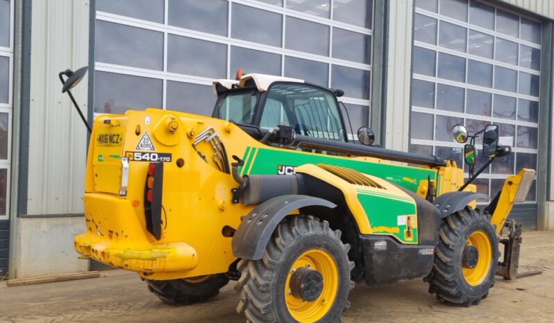 2016 JCB 540-170 Telehandlers For Auction: Leeds – 23rd, 24th, 25th, 26th October @ 08:00am full