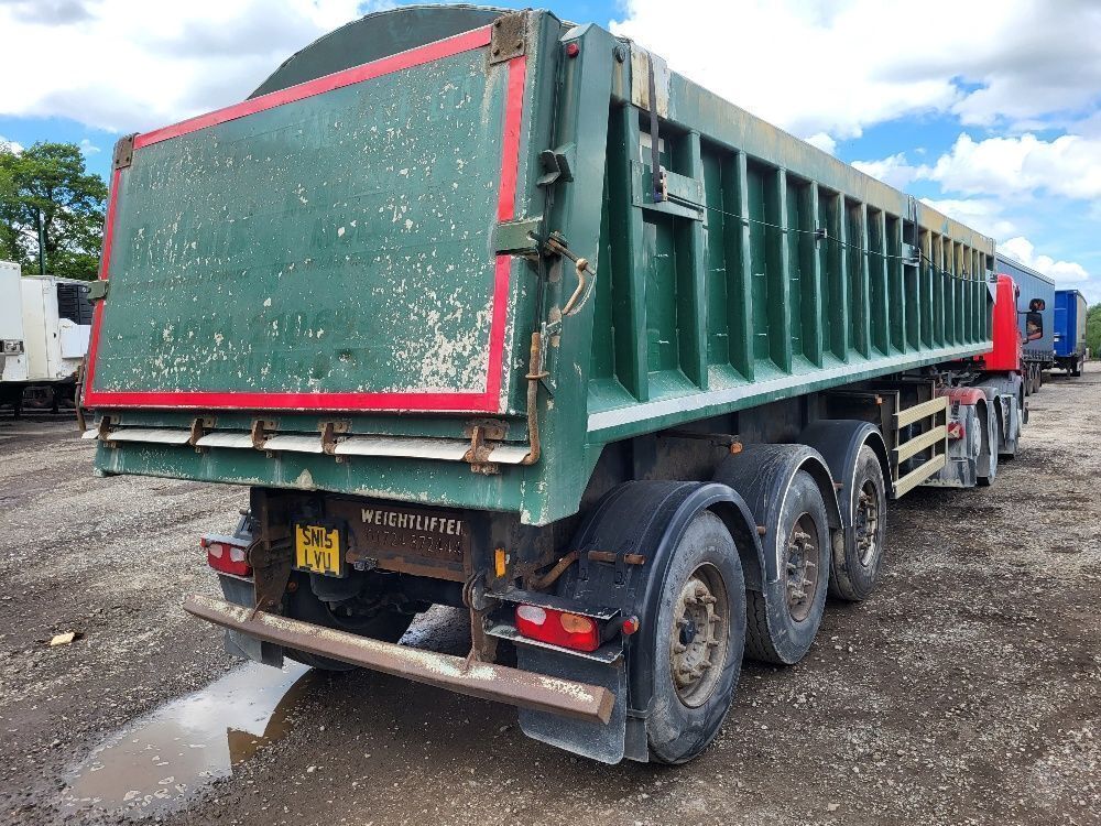 2014 Weightlifter Triaxle Steel Body Aggregate Tipping Trailer