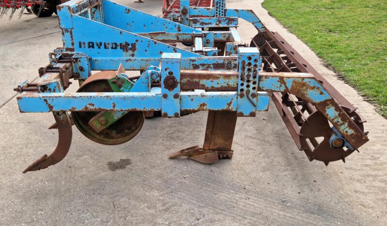 Haylock HM302 3 leg subsoiler c/w cultivating tyne full