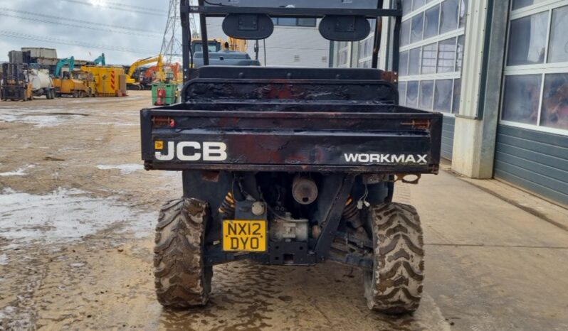 2012 JCB Workmax Utility Vehicles For Auction: Leeds – 23rd, 24th, 25th, 26th October @ 08:00am full