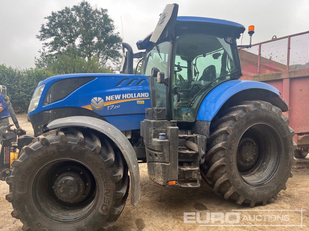 2021 New Holland T7.210 Tractors For Auction: Leeds – 23rd, 24th, 25th, 26th October @ 08:00am