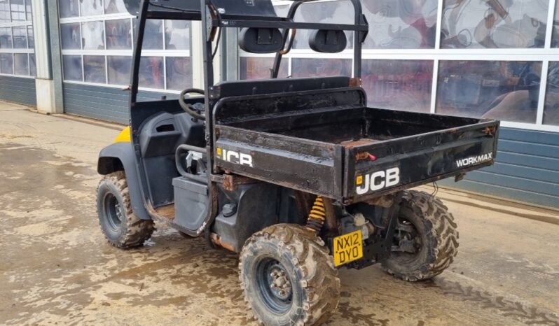 2012 JCB Workmax Utility Vehicles For Auction: Leeds – 23rd, 24th, 25th, 26th October @ 08:00am full